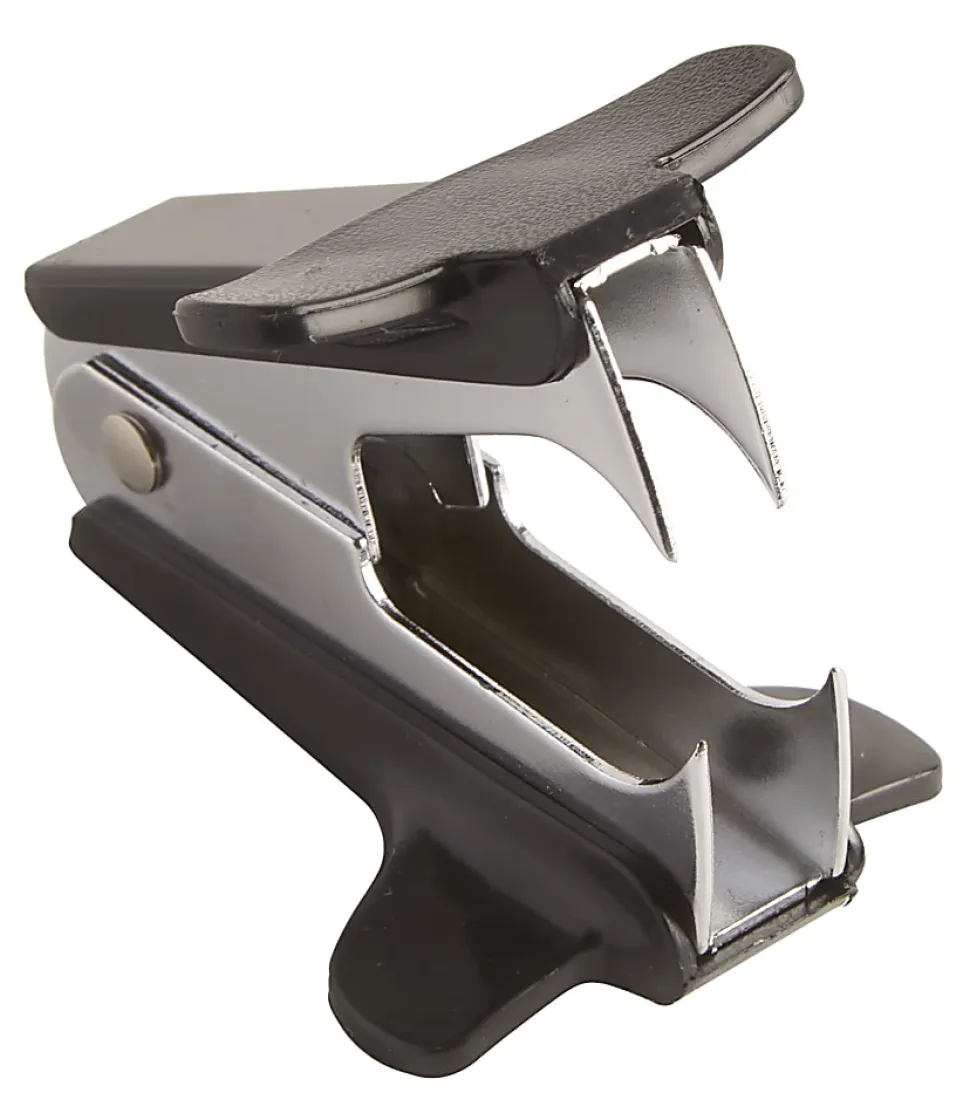 Office Depot® Staple Removers, 2-3/10”, Black, Pack Of 3 Removers