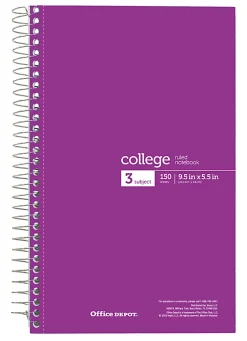 Office Depot® Wirebound Notebooks, 6