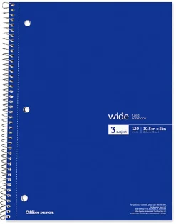 Office Depot® Wirebound Notebooks, 8