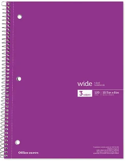 Office Depot® Wirebound Notebooks, 8