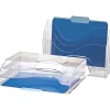 Officemate 22904 Desktop Paper File Organizer, 3-Tier, Clear - 3 Compartment(s) - 3 Tier(s) - 11.25"x13"x 3.63" Depth - Desktop - Clear - Plastic