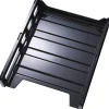 Officemate® Front Load Letter Tray, 10 1/2"H x 12 1/2"W x 2 7/8"D, Black