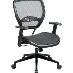 Office Star™ Air Grid™ Deluxe Task Chair, Black