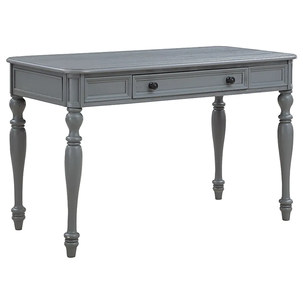 Office Star™ Country Meadows 48"W Writing Desk, Gray
