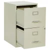 Office Star™ 20"D Vertical 2-Drawer Locking File Cabinet, Tan