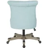 Office Star™ Hannah Tufted Office Chair, Mint/Gray