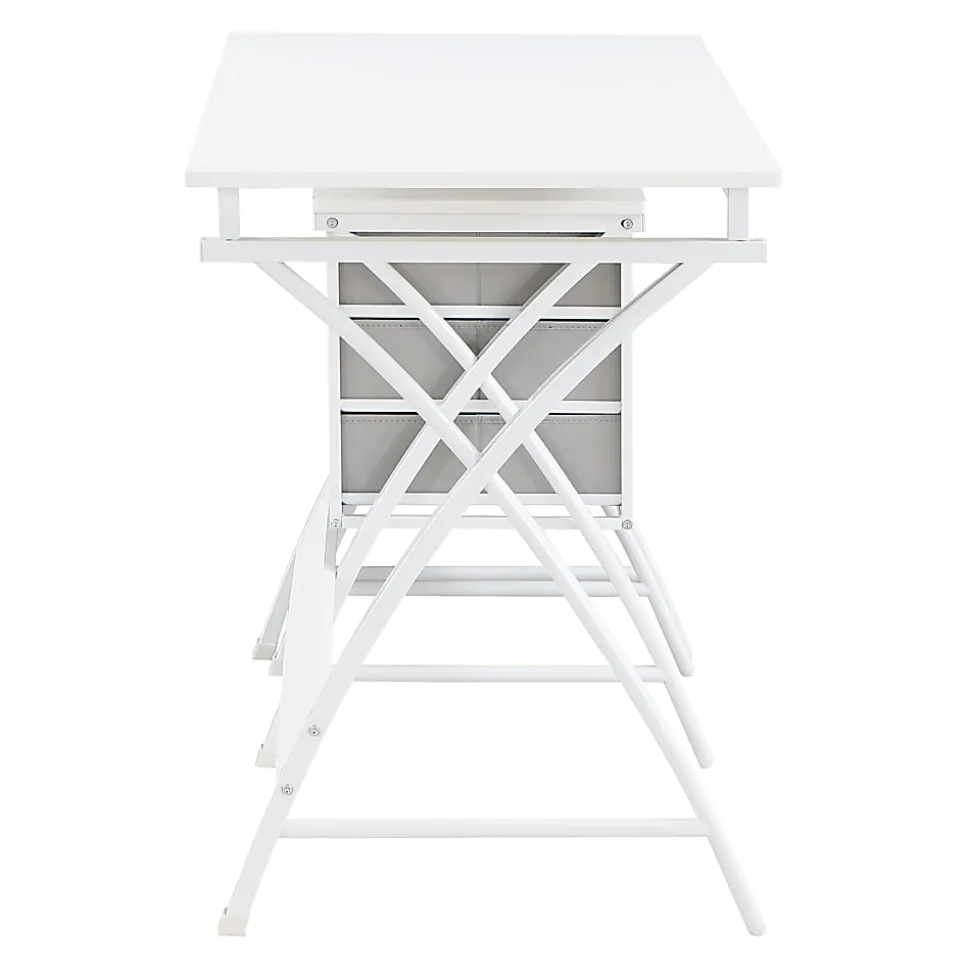 Office Star Olympic 48"W Computer Desk, White