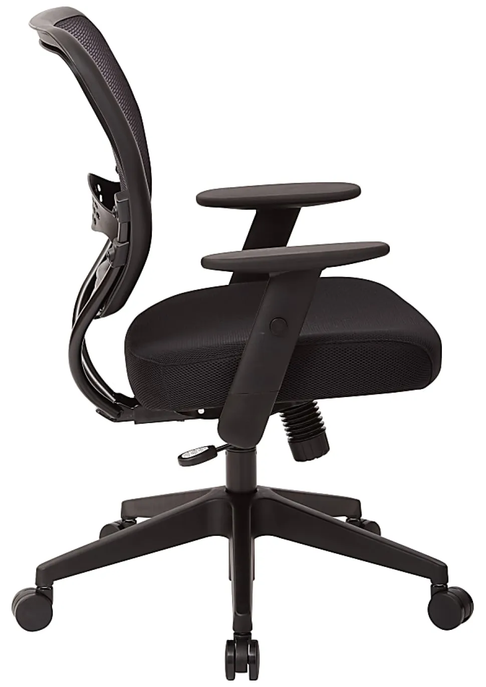 Office Star™ Professional Air Grid® Mid-Back Mesh Chair, Black