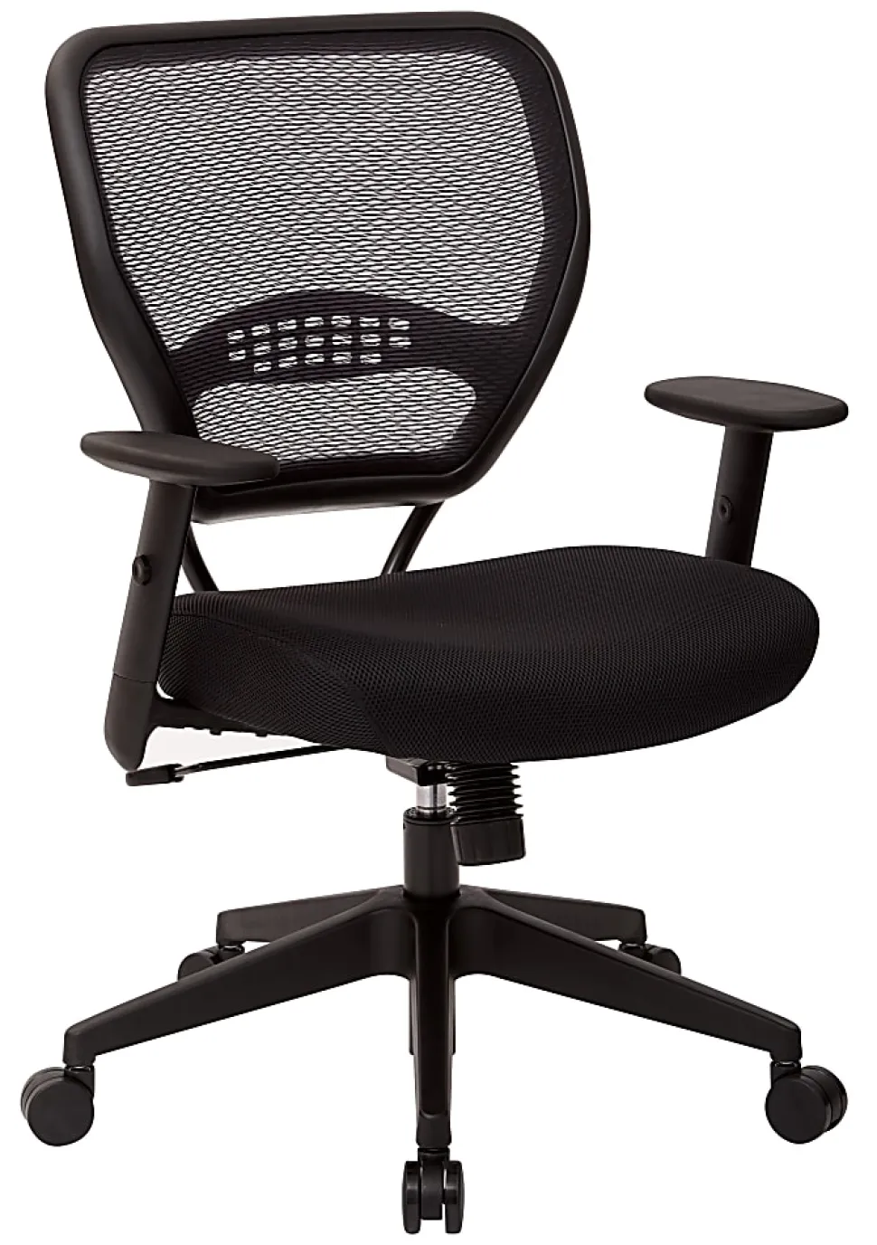Office Star™ Professional Air Grid® Mid-Back Mesh Chair, Black