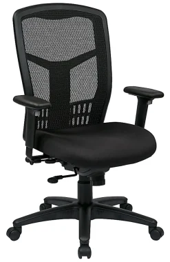 Office Star™ ProGrid Mesh High-Back Managers Chair, Coal