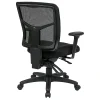 Office Star™ ProGrid Mid-Back Managers Chair, Coal