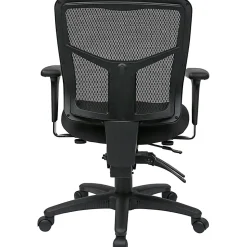 Office Star™ ProGrid Mid-Back Managers Chair, Coal
