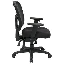Office Star™ ProGrid Mid-Back Managers Chair, Coal