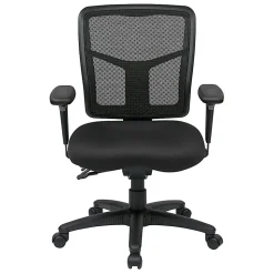 Office Star™ ProGrid Mid-Back Managers Chair, Coal