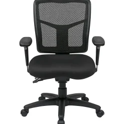 Office Star™ ProGrid Mid-Back Managers Chair, Coal
