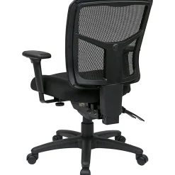 Office Star™ ProGrid Mid-Back Managers Chair, Coal