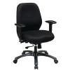 Office Star™ ProLine II Adjustable Ergonomic Fabric Executive Chair, Black