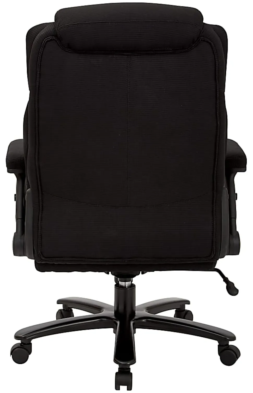 Office Star™ Pro-Line II Fabric High-Back Big And Tall Chair With Arms, Black