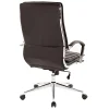 Office Star™ Pro-Line II™ SPX Bonded Leather High-Back Chair, Black/Chrome