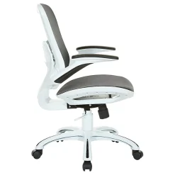 Office Star™ Riley Ergonomic Mesh Mid-Back Office Chair, Black