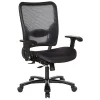 Office Star™ Space Seating 75 Series Ergonomic Air Grid® Mid-Back Big And Tall Chair, Black