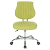 Office Star™ Sunnydale Fabric Mid-Back Office Chair, Basil