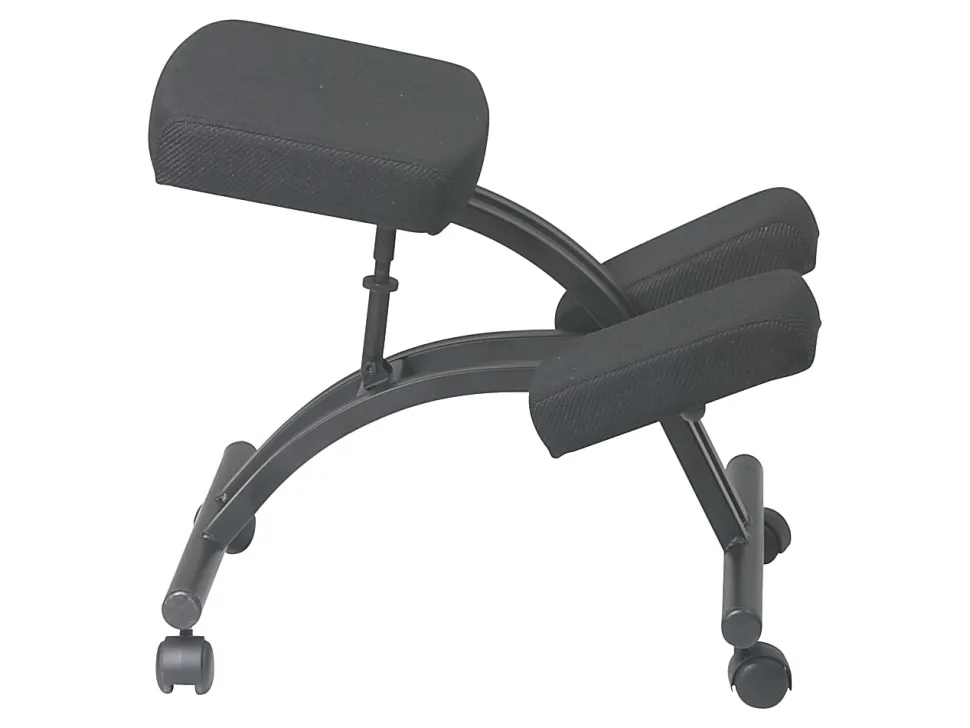 Office Star™ Work Smart Ergonomic Knee Chair, Black