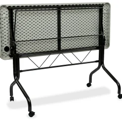 Office Star™ Work Smart Resin Multi-Purpose Flip Table With Locking Casters, 29-1/4