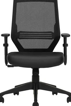 Offices To Go Mesh Mid-Back Office Chair, Black