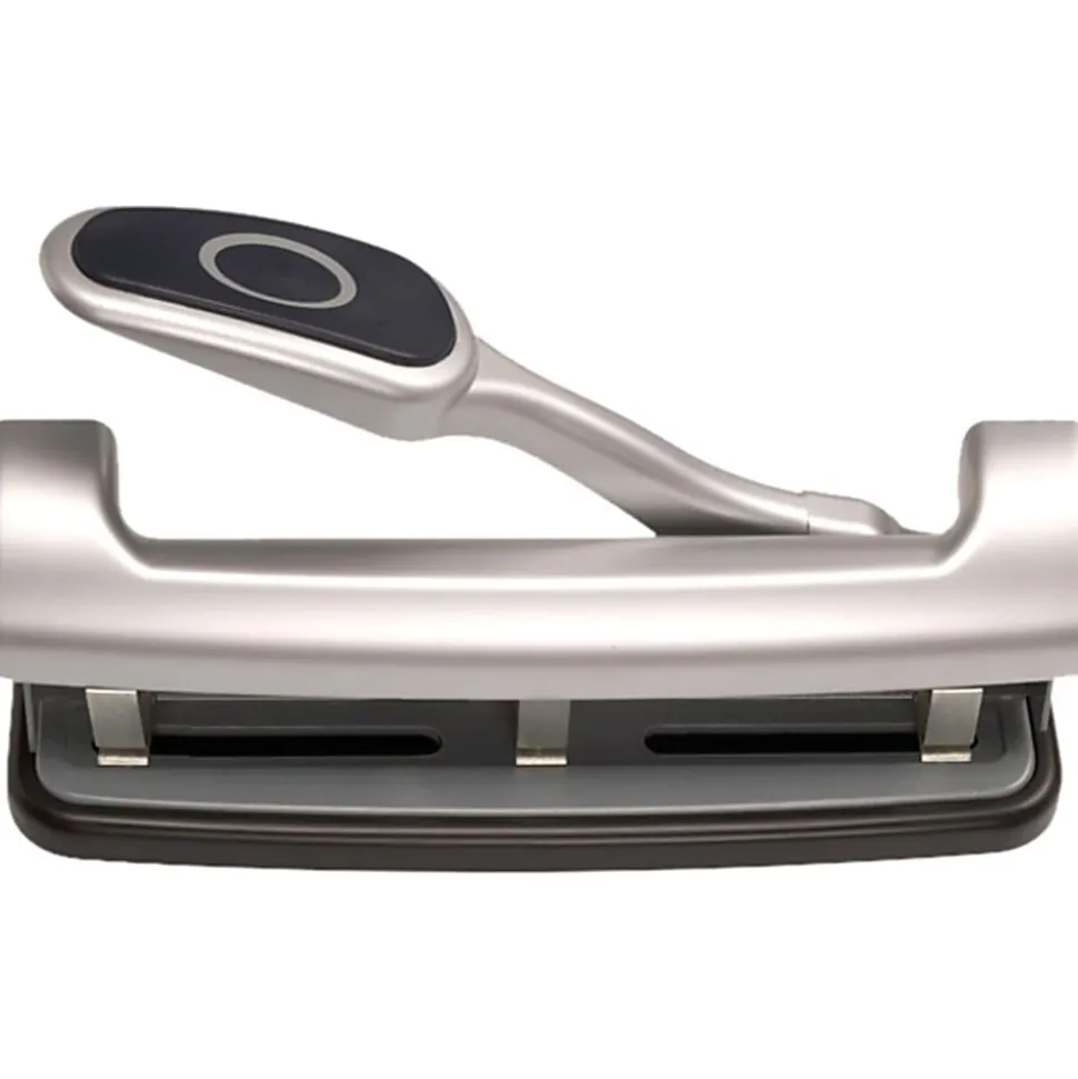 OIC® EZ Lever 2-Hole/3-Hole Punch, 9/32" Holes