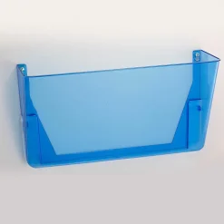 OIC Officemate Blue Glacier Wall Files, 15