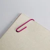 OIC® Paper Clips, Tub Of 80, Jumbo, Breast Cancer Awareness