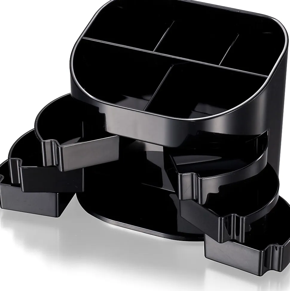 OIC® 2200 Series Double Supply Desktop Organizer, Black