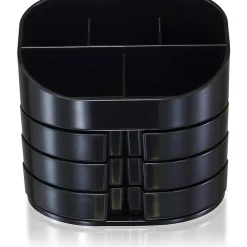 OIC® 2200 Series Double Supply Desktop Organizer, Black