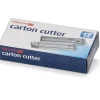 OIC® Single-Sided Razor Blade Carton Cutters, Silver, Pack Of 12