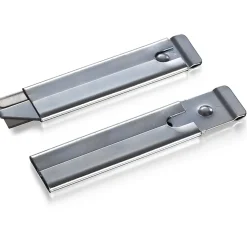 OIC® Single-Sided Razor Blade Carton Cutters, Silver, Pack Of 12