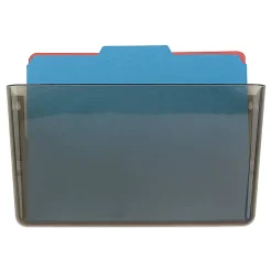 OIC® Wall File, Letter Size, Smoke