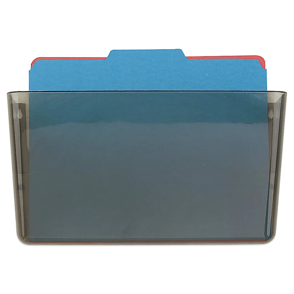 OIC® Wall File, Letter Size, Smoke