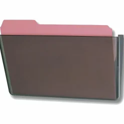 OIC® Wall File, Letter Size, Smoke