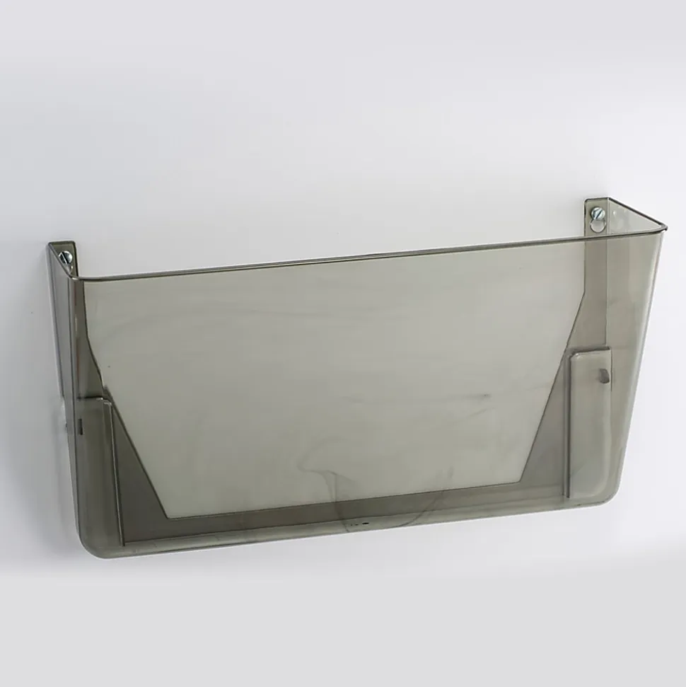 OIC® Wall File, Letter Size, Smoke