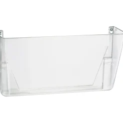 OIC Wall Mountable Plastic Space-Saving Files, 7