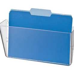 OIC Wall Mountable Plastic Space-Saving Files, 7