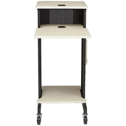 Oklahoma Sound? Premium Presentation Cart, Black/Ivory