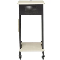Oklahoma Sound? Premium Presentation Cart, Black/Ivory
