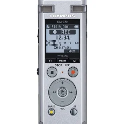 Olympus® DM-720 4GB Digital Voice Recorder, Silver