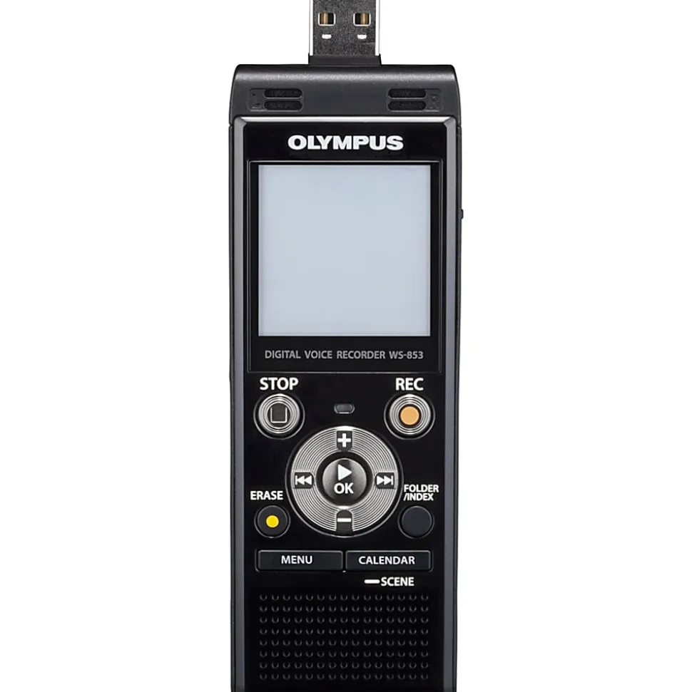 Olympus® WS-853 8GB Digital Voice Recorder, Black