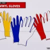 Omar Disposable Powder-Free Vinyl General-Purpose Gloves, Medium, Clear, 100 Gloves Per Box