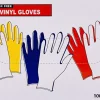 Omar Disposable Powder-Free Vinyl General-Purpose Gloves, Small, Clear, 100 Gloves Per Box