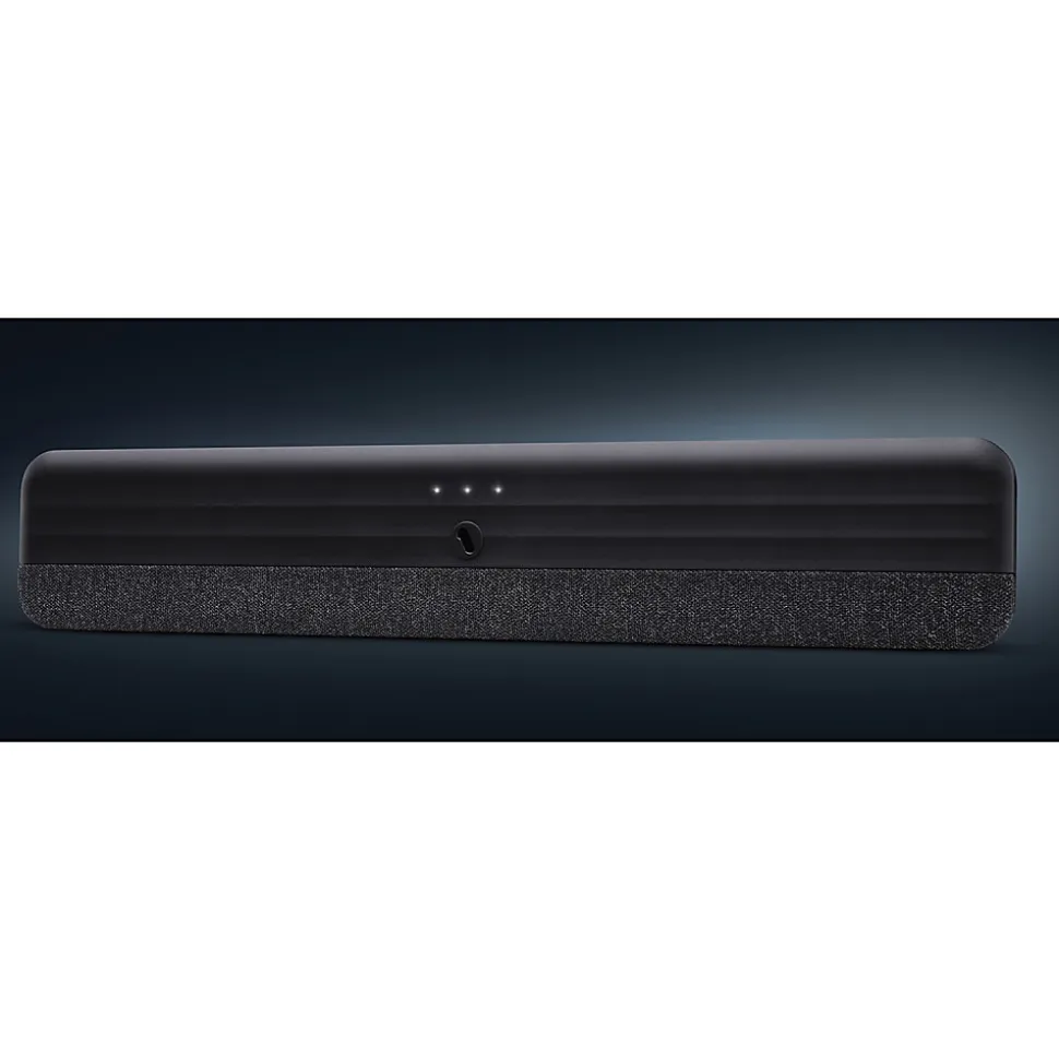 One For All® Suburbs Amplified Bar with Fabric Indoor HDTV Antenna, Black