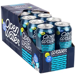 Open Water Sparkling Water Tallgirl Cans, 16 Oz, Case Of 12 Cans